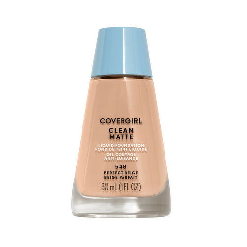 Cover Girl - Clean Matte Liquid Foundation Perfect Beige