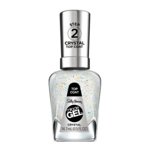 Sally Hansen - Miracle Gel Top Coat Nail Polish Step 2 Crystal Top Coat 105