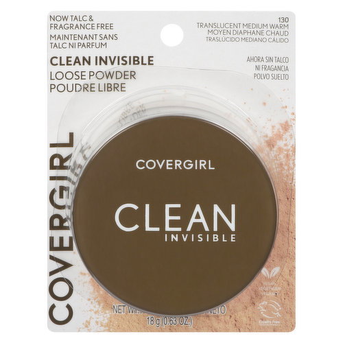 Cover Girl - Clean Invisible Powder - Medium