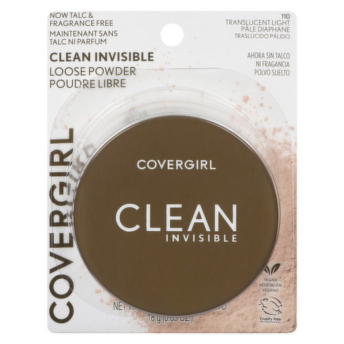 Cover Girl - Clean Invisible Powder - Translucent Light