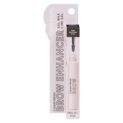 COVERGIRL - Clean Fresh Brow Enhancer Gel Wax - Med Brown