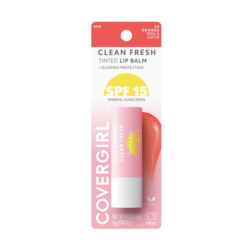 COVERGIRL - Clean Fresh Tinted Lip Balm - Orange 20