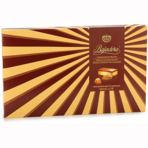 Kras - Bajadera Hazelnut Badem Nougat
