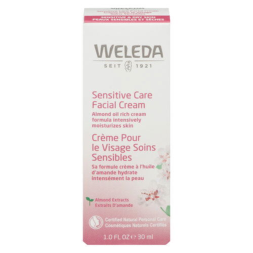 Weleda - Facial Care Cream Almond Sensitive & Dry Skin