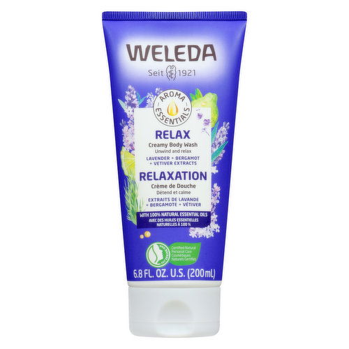 Weleda - WELEDA RELAX CREAMY BODY WASH