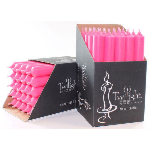 Twilight - Candle 7 Inch Fuchsia