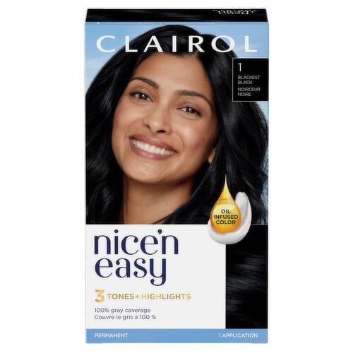 CLAIROL - Nice N Easy Blackest Black