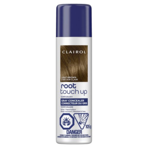 CLAIROL - Root Touch Up Temporary Gray Concealer - Light Brown