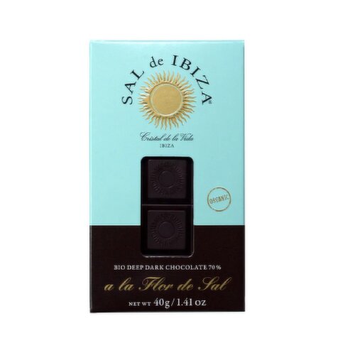 SAL de IBIZA - Organic 70% Deep Dark Chocolate