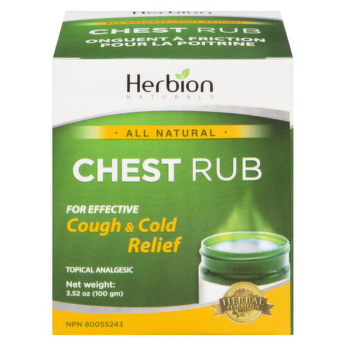 Herbion Naturals - Chest Rub