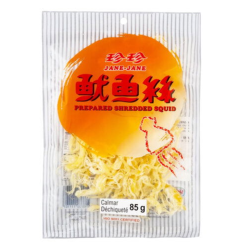 JANE JANE - Prepared Shredded Squid