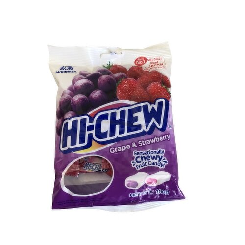 MORINAGA - Hi Chew (Grape&Strawberry) Candy