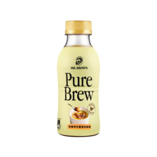 MR. BROWN - Pure Brew Caramel Crme Brle Latte