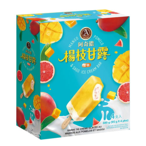 A-CHINO - Mango Pomelo & Sago Ice Cream Bar