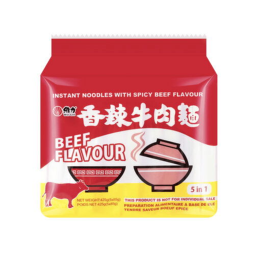 WEI LIH - Instant Noodle-Spicy Beef
