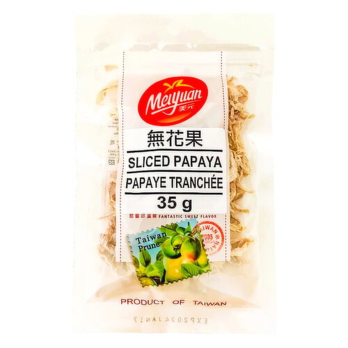 Mei Yuan - Sliced Papaya