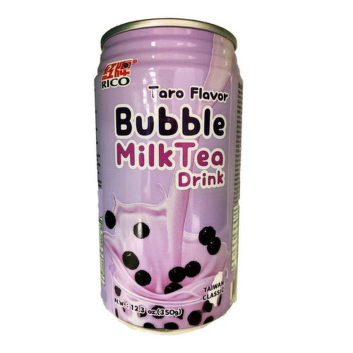 RICO - Taro Flavor Bubble Milk Tea Drink