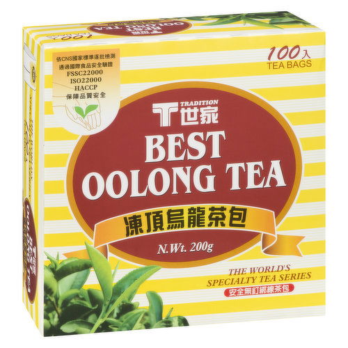 Tradition - Best Oolong Tea