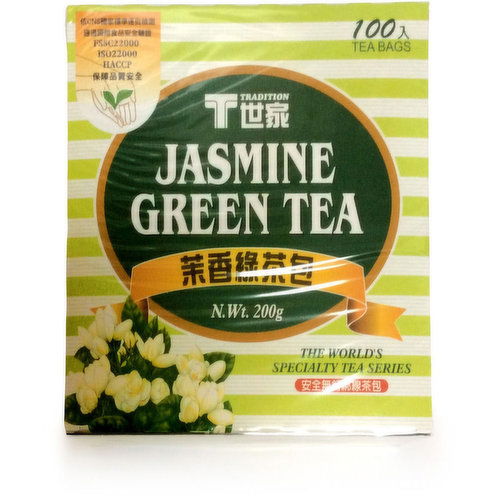 Tradition - Tradition Jasmine Green Tea Bag