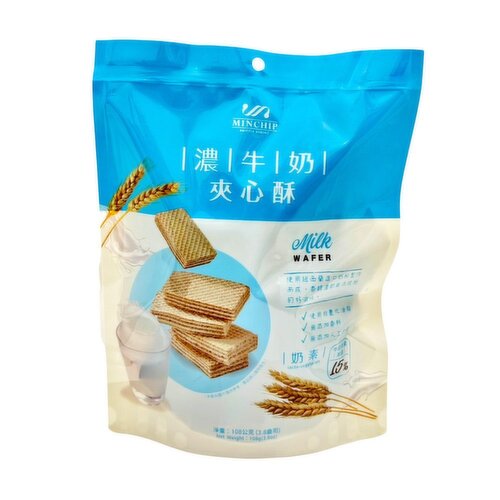 Ming Chi - Minchip Milk Wafers
