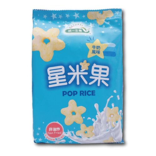 natural - Pop Rice Snack (Milk Flav)