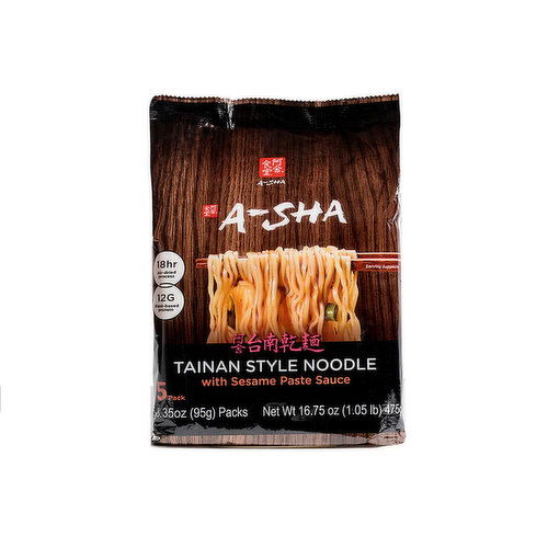 A-Sha - TAINAN STYLE NOODLE WITH SESAME PASTE SAUCE