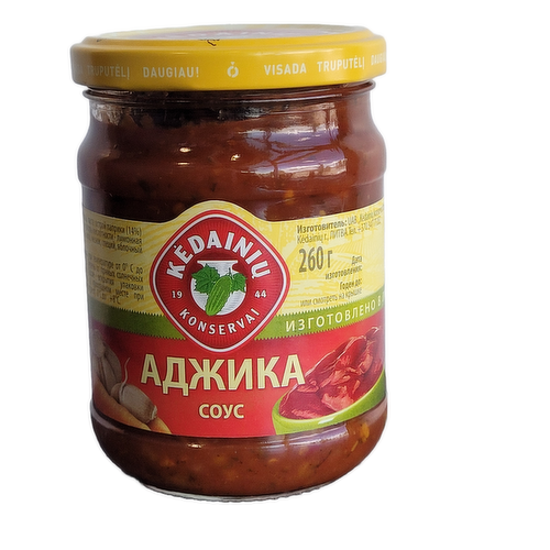 Kedainiu - Hot Sauce Adjika