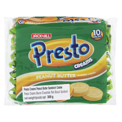 Jack N Jill - Presto Peanut Butter Cookie