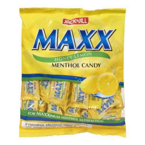 Jack'n Jill - Maxx Menthol Candy - Honey Lemon