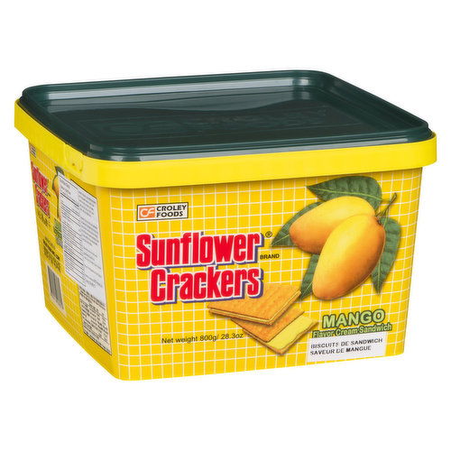 Sunflower - Mango Crackers