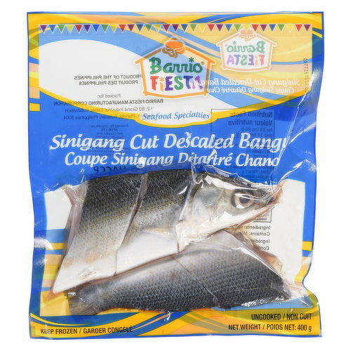 Barrio Fiesta - Deboned Gutted Gilled Sliced Milkfish