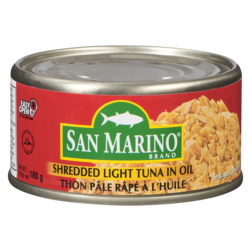 San Marino - Shredded Light Tuna In Oil