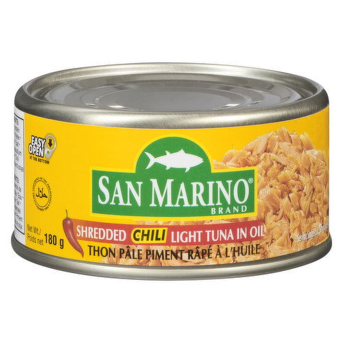 San Marino - Shredded Chili Light Tuna In Oil