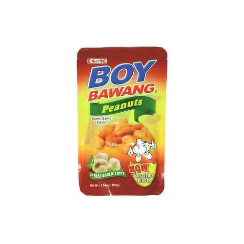 Boy Bawang - Peanuts - Sweet Garlic Flavor Chips