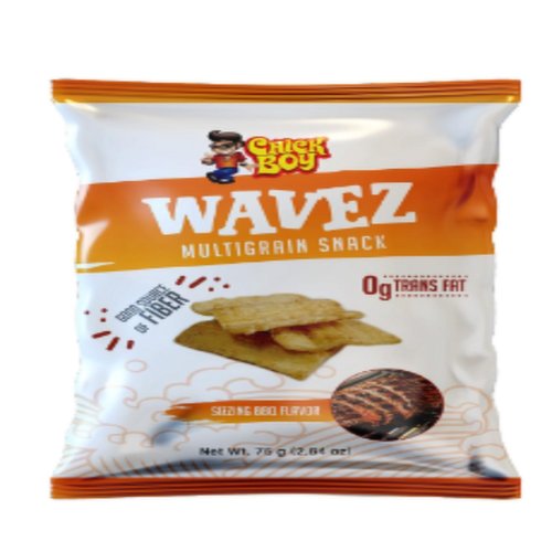 Chick Boy - Wavez Multigrain Snack - Sizzling BBQ Flavor