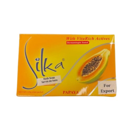 Silka - Papaya Bath Soap