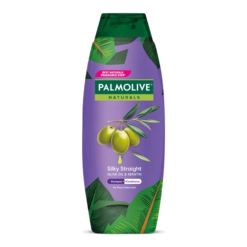 Palmolive - Silky Straight Shampoo + Conditioner for Frizzy/Wavy Hair