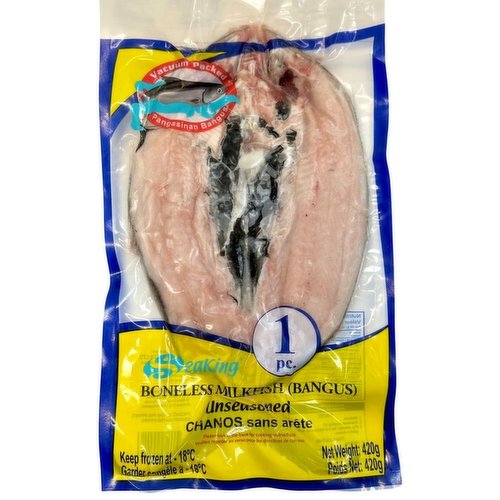 Seaking - Boneless Milkfish Bangus Unseasoned