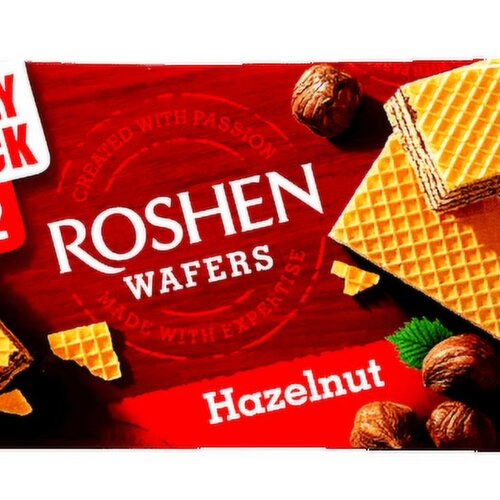 Roshen - Wafers with Hazelnut Filling