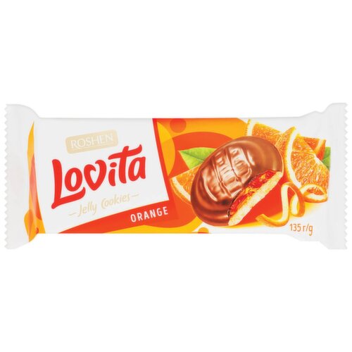 Roshen - Lovita Jelly Cookies - Orange