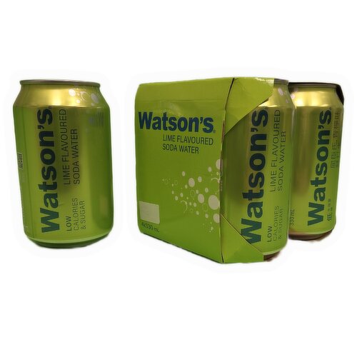 Watsons - SODA WATER LIME FLAVOUR