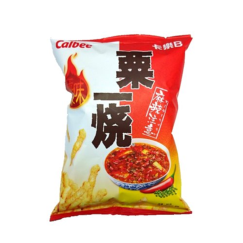 Calbee - Corn Chips - Mala Flavour