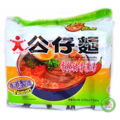 Doll - Instant Noodle Spicy Tonkutsu Flavour