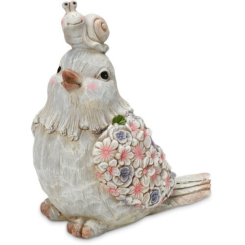 Magnesium - Bird Floral With Snail On Head
