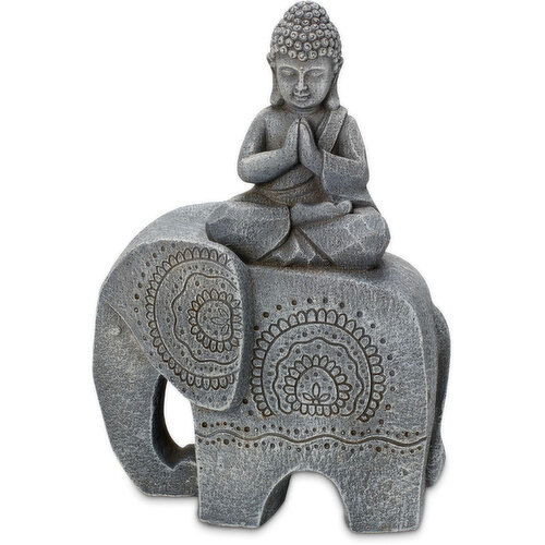Magnesium - Buddha Sitting on Elephant