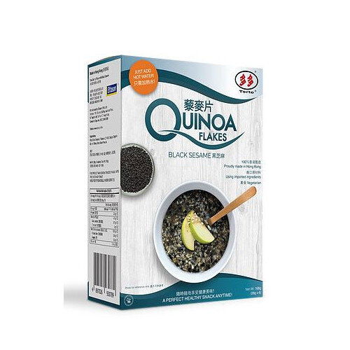 Torto - Quinoa Flakes Black Sesame