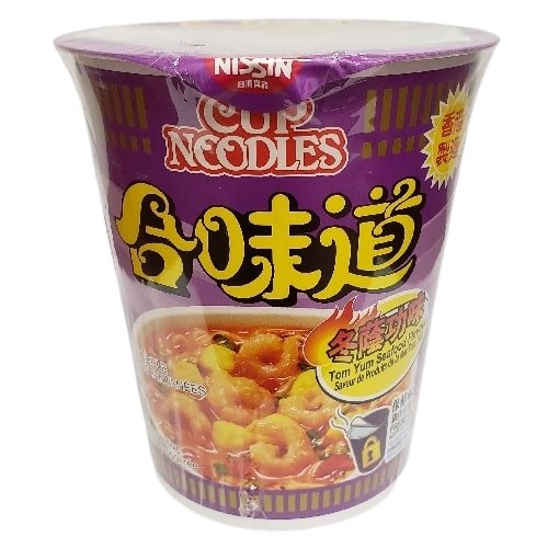 NISSIN - Cup Noodles - TomYum Seafood Flavour