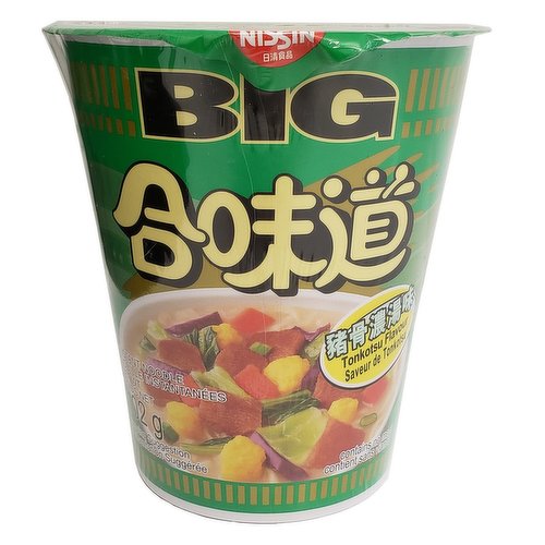 NISSIN - Big Cup Noodle Tonkotsu Flavour