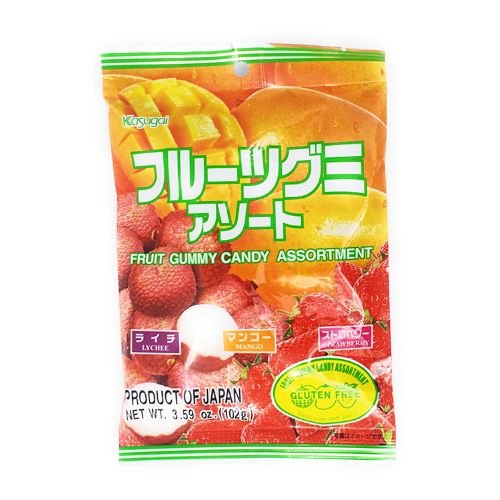 Kasugai - Fruit Gummy Candy Assorted