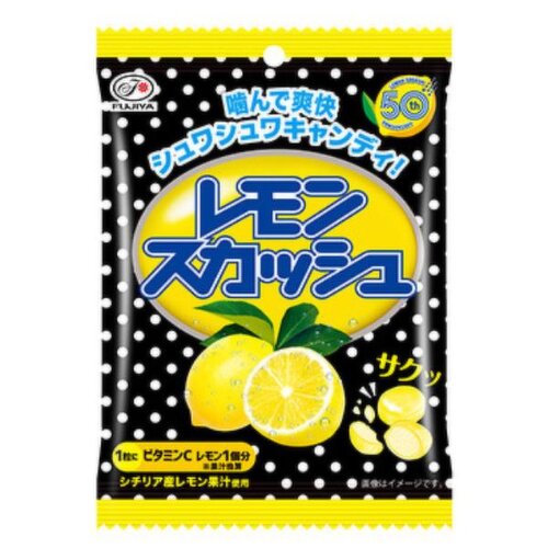 FUJIYA - Lemon Squash Candy Bag